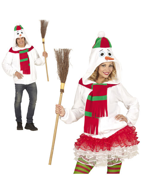 Veste bonhomme de neige grande taille adulte