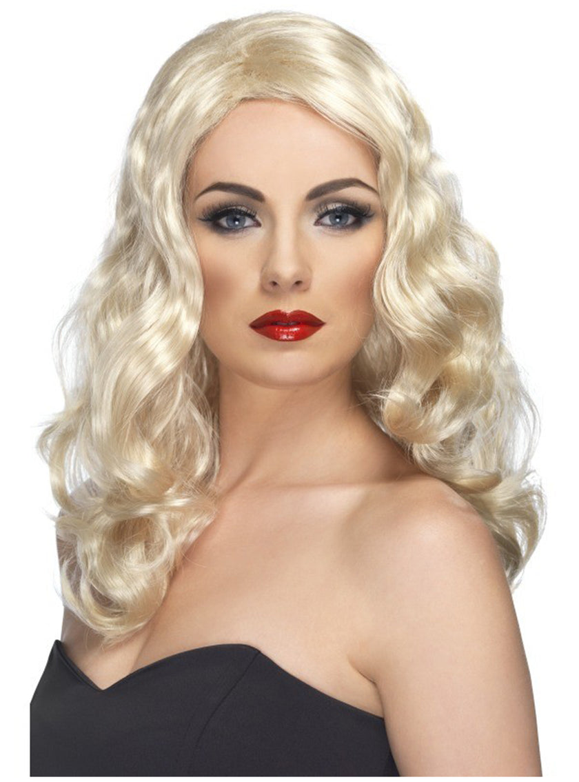 Perruque glamour blonde