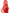 Perruque lisse longue rouge