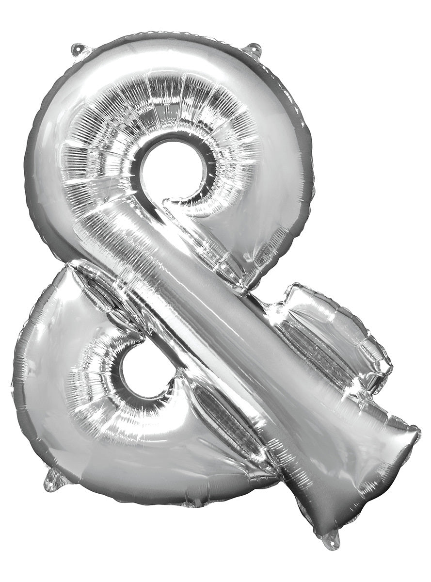 Ballon & argenté (86 cm)