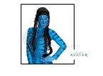 perruque avatar™ neytiri™ luxe adulte