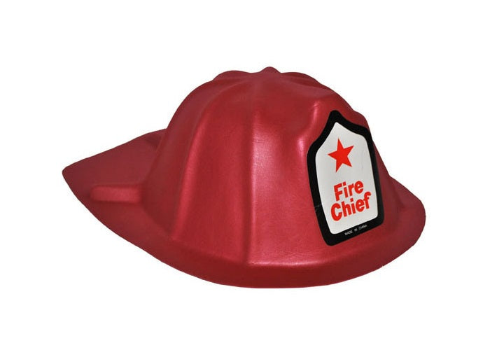 casque de pompier en mousse eva fire chief rouge enfant
