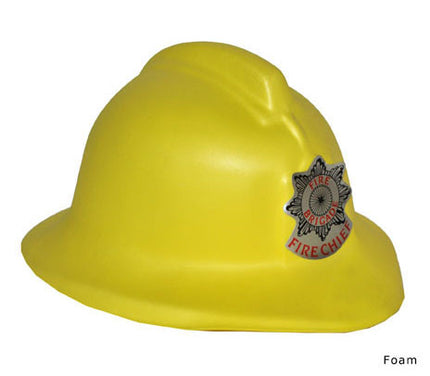 casque de pompier en mousse eva fire chief jaune enfant