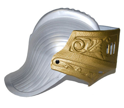 casque de chevalier à visière