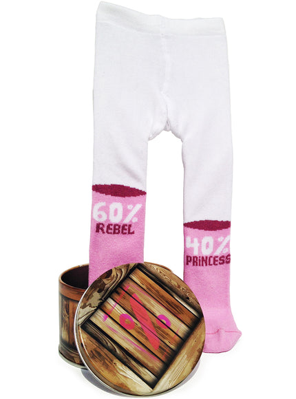 Collants princesse rebelle bébé