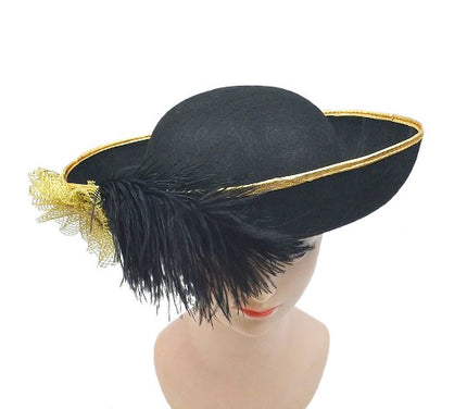 chapeau mousquetaire de femme