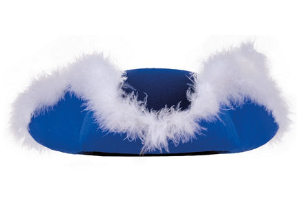 chapeau tricorne majorette bleu adulte