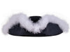 chapeau tricorne majorette noir adulte