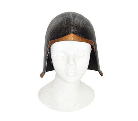 casque de chevalier noir