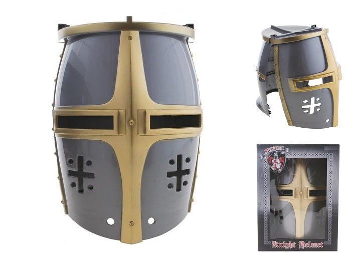 casque de chevalier croisé luxe enfant 25cm