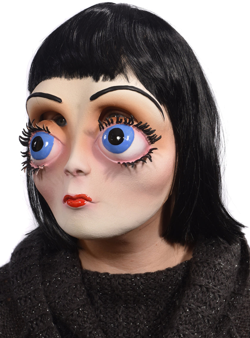 Masque poupée aux gros yeux adulte