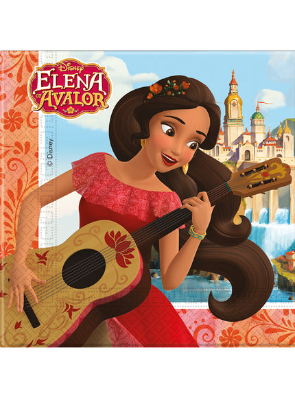 20 Serviettes en papier Elena d’Avalor