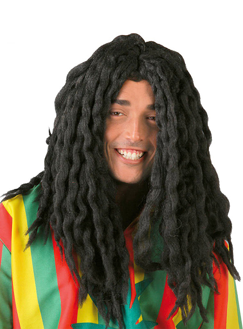 Perruque rastafari jamaïcain noir