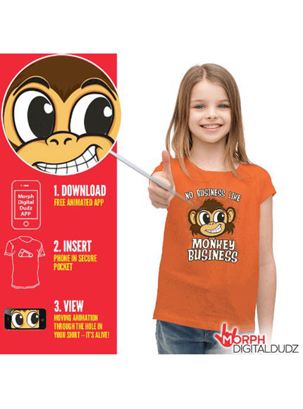 T-shirt de monkey business enfant