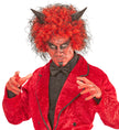 Perruque de Lucifer avec cornes pour adulte