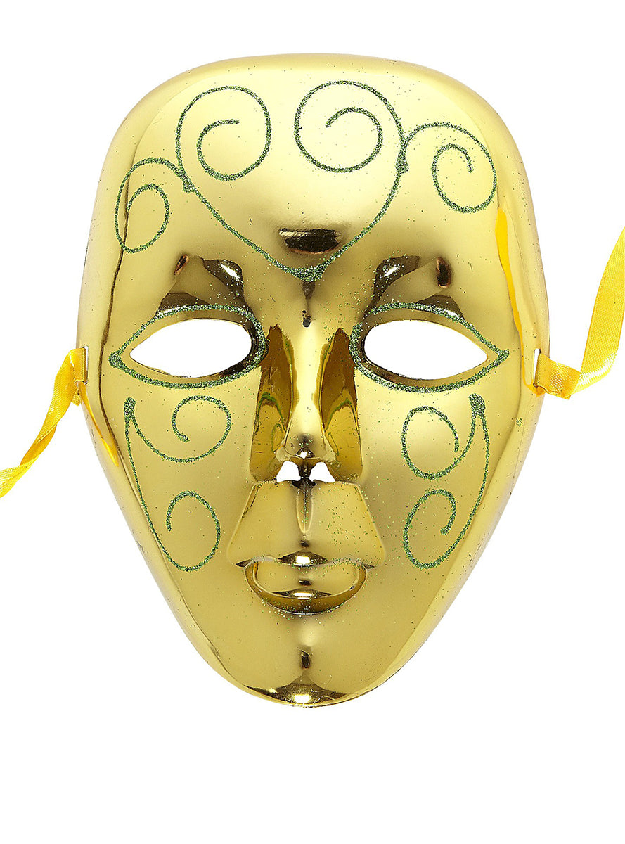 Masque doré giter vert