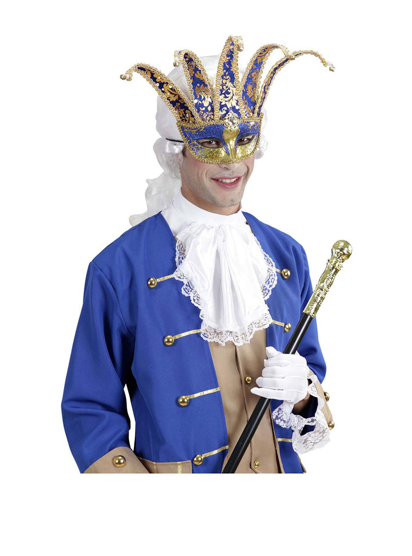 Loup vénitien arlequin