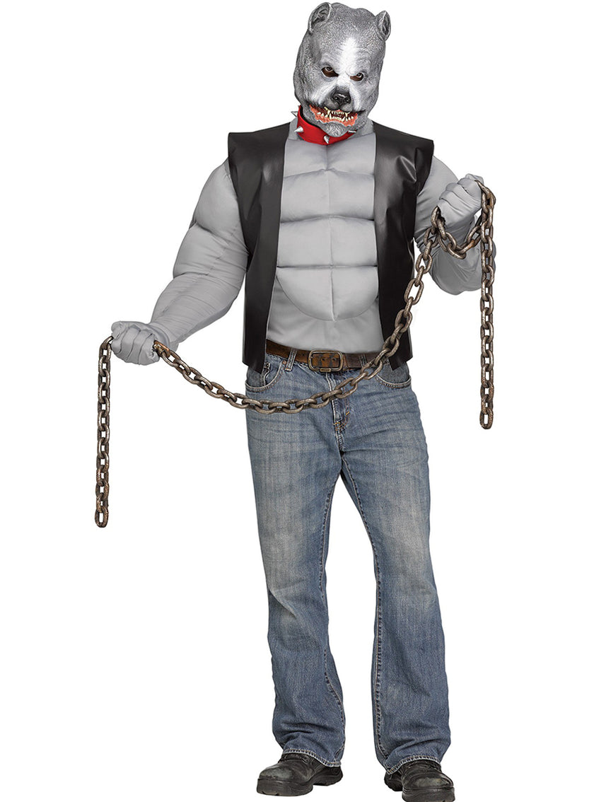 Déguisement pitbull motard homme