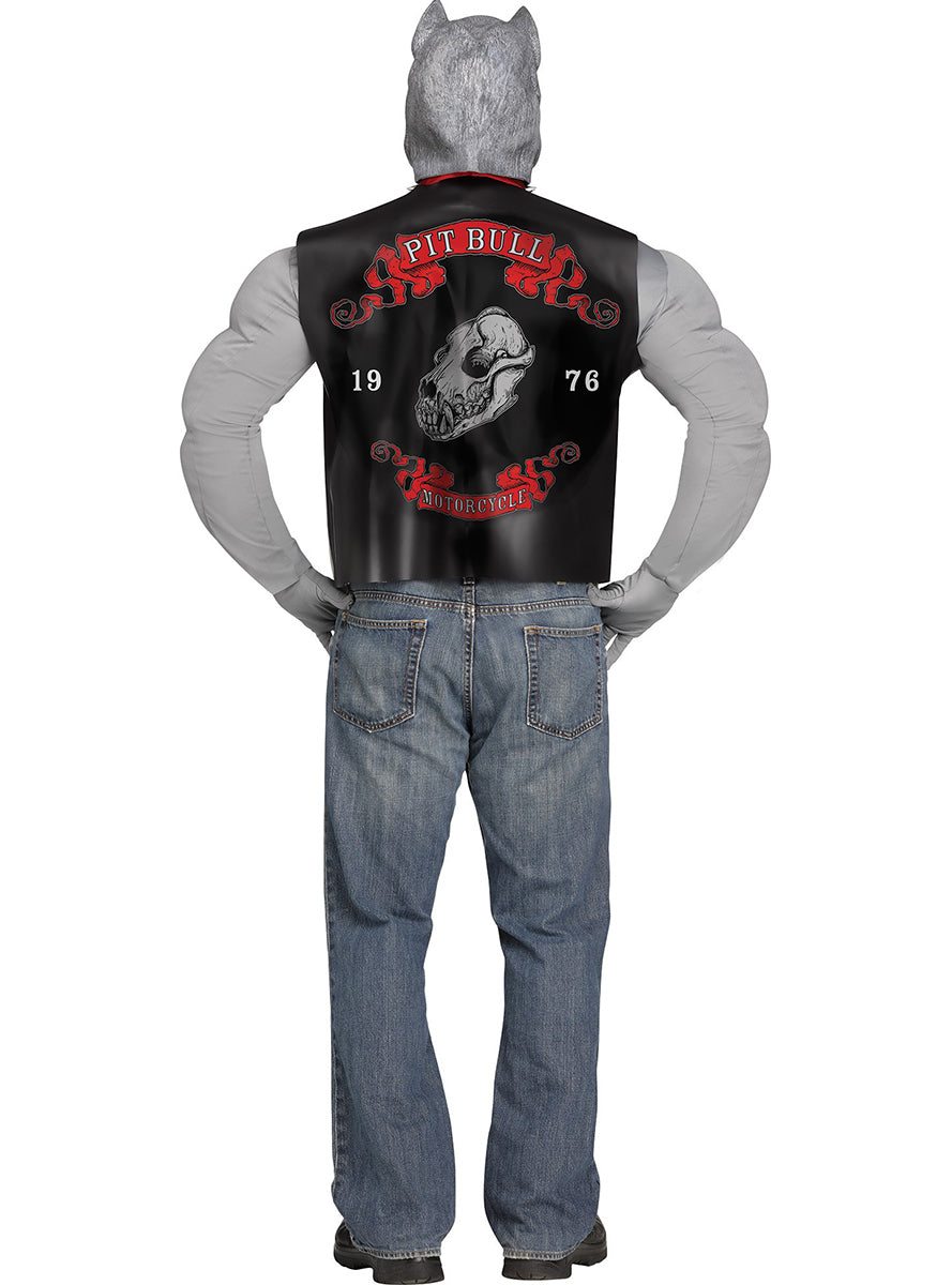 Déguisement pitbull motard homme