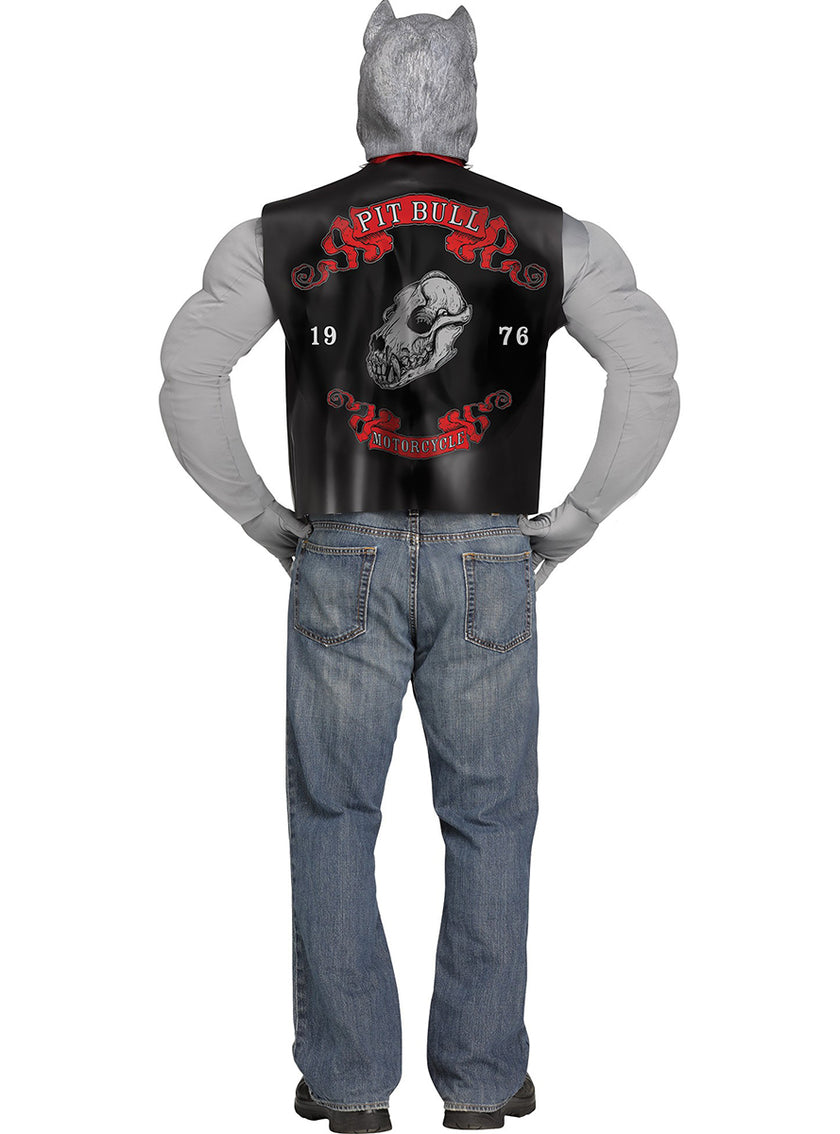 Déguisement pitbull motard homme