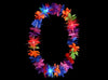collier de fleurs lumineux led''s arc en ciel