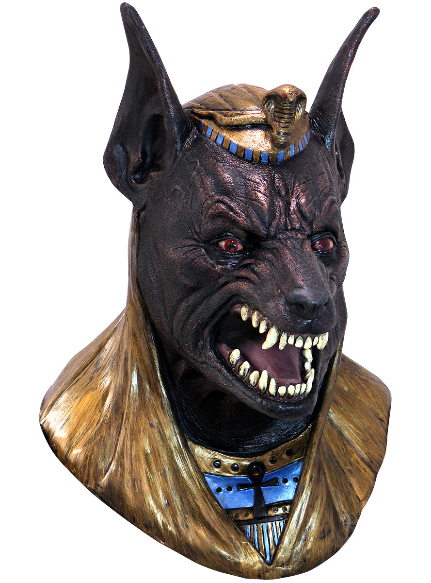 Masque Dieu Anubis en latex adulte