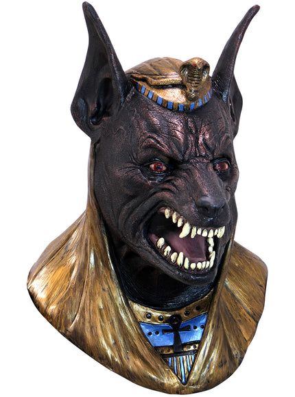 Masque Dieu Anubis en latex adulte