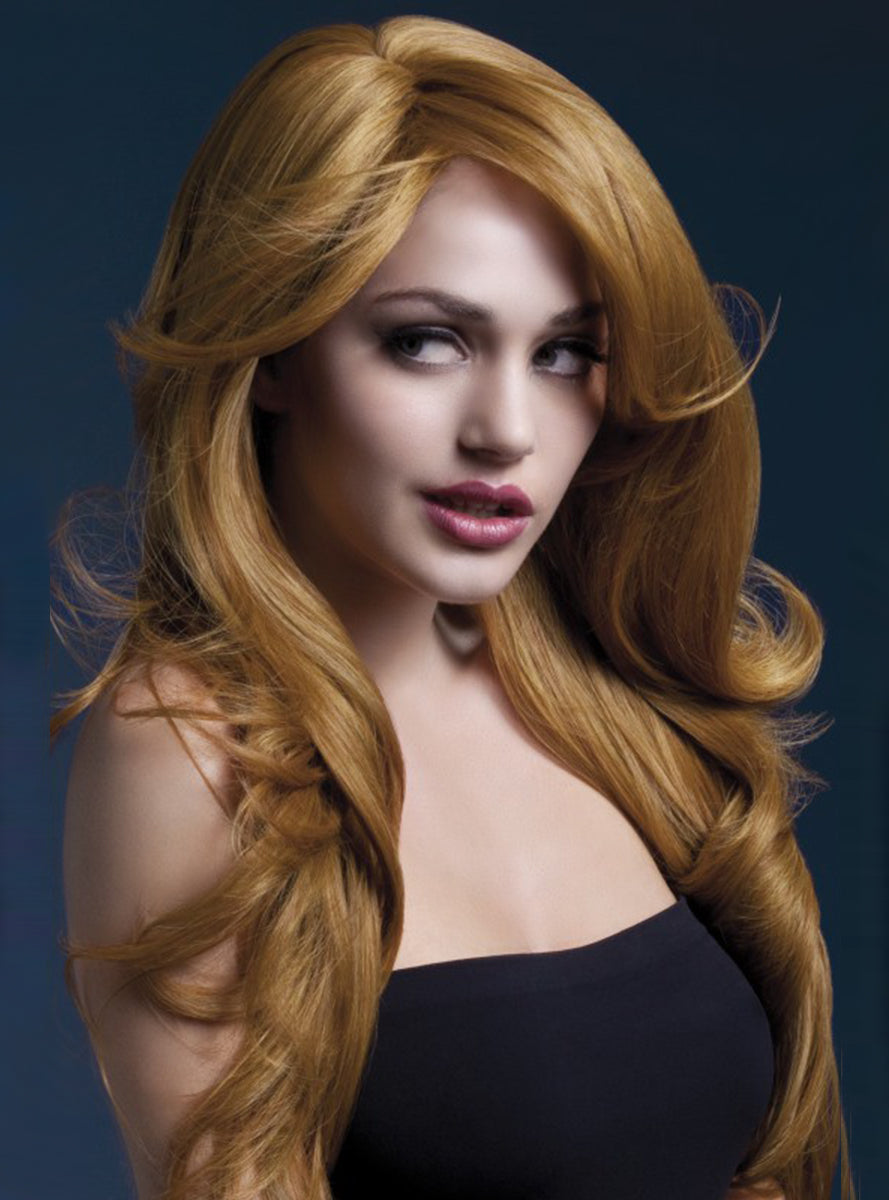 Perruque Nicole acajou