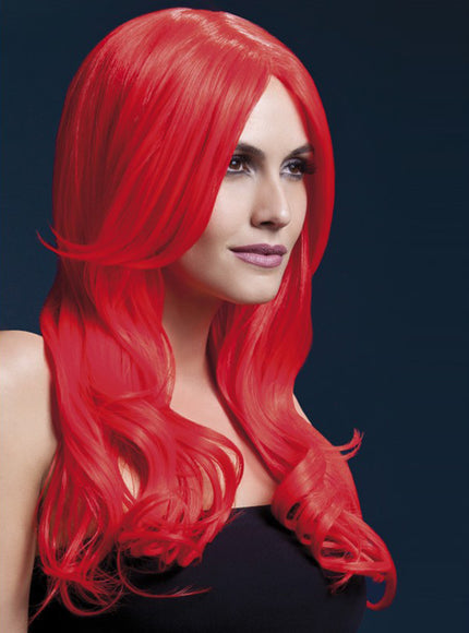 Perruque Khloe rouge