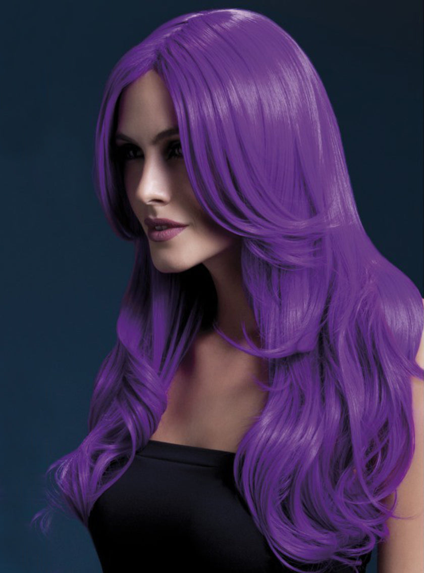 Perruque Khloe violette