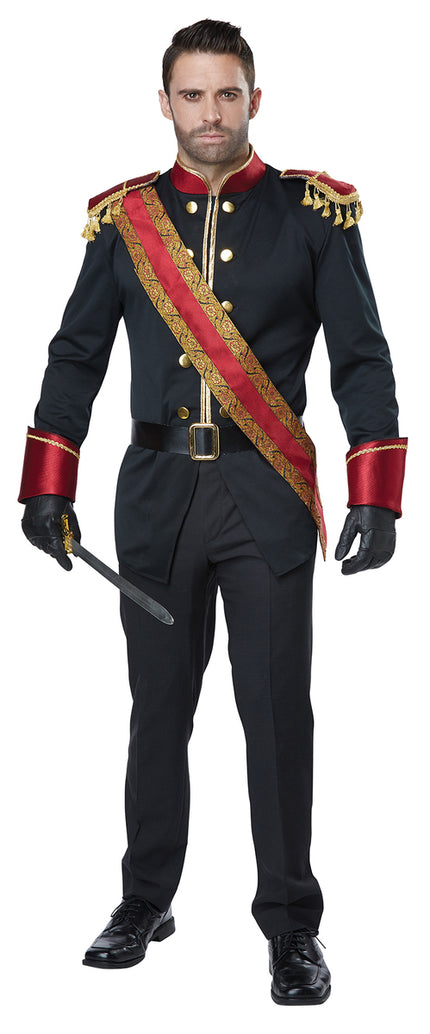Déguisement prince charmant bleu marine homme