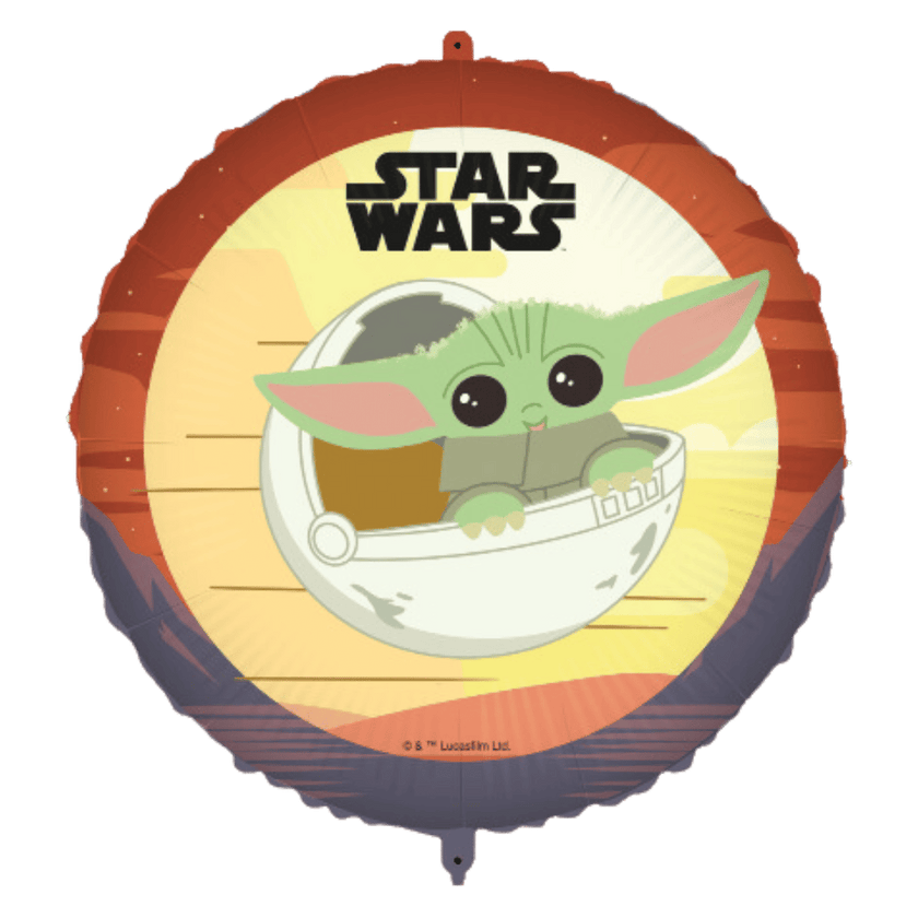 alu rond MANDOLORIAN 46cm - Licence