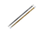 bâton majorette paillettes avec liquide mix 46cm