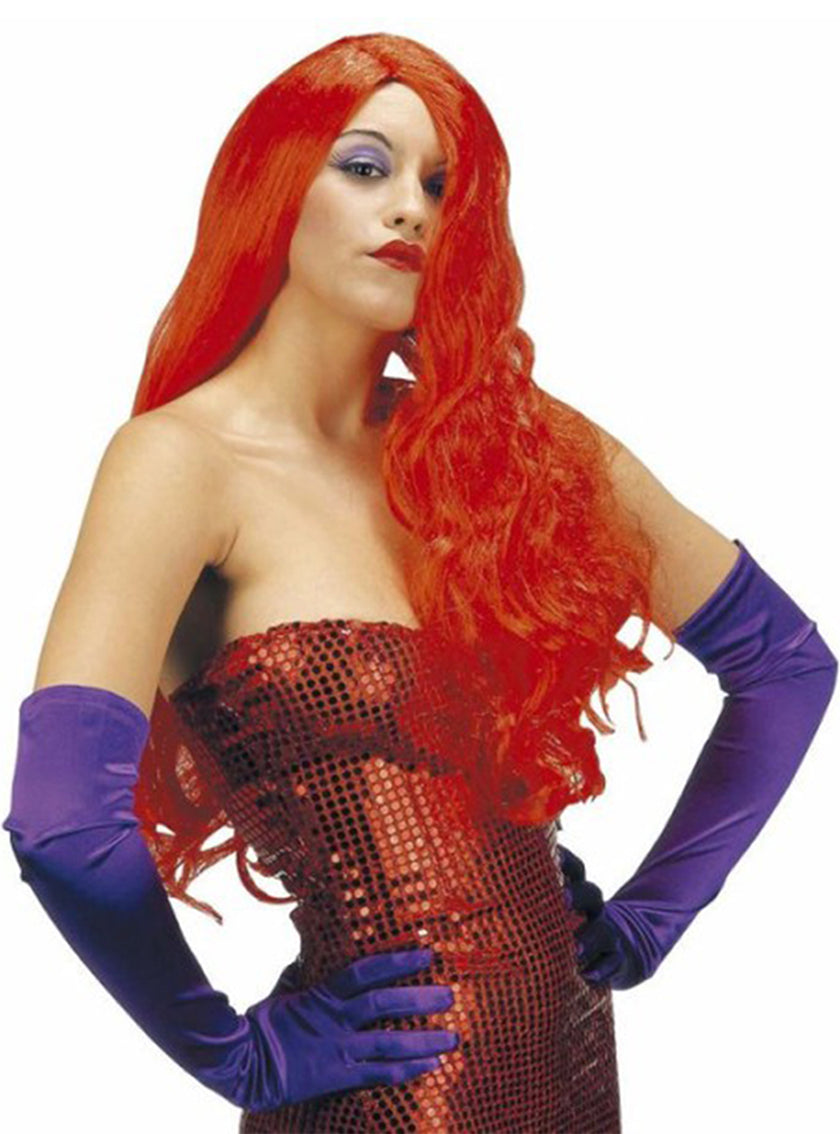 Perruque J Rabbit rouge