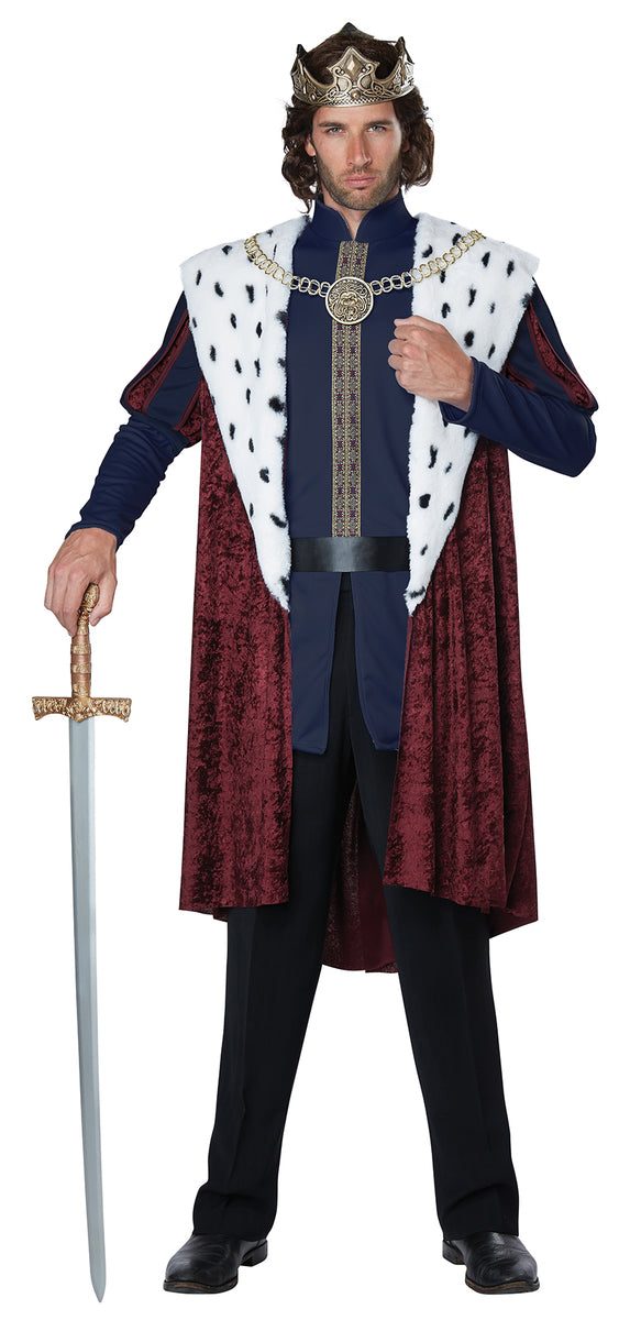 Déguisement roi majestueux homme