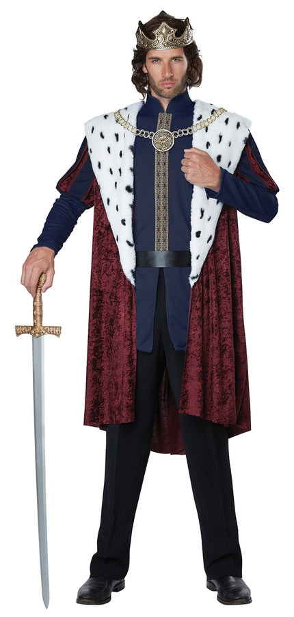 Déguisement roi majestueux homme