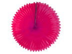 décoration éventail rouge 80cm