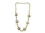collier peace doré 100cm
