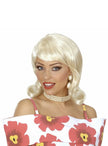 Perruque blonde année 50
