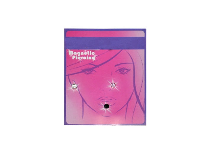 lot de 3 piercings magnétiques