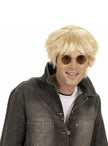 Perruque blonde 60's homme
