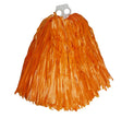 paire de pompons avec anneaux orange 110gr