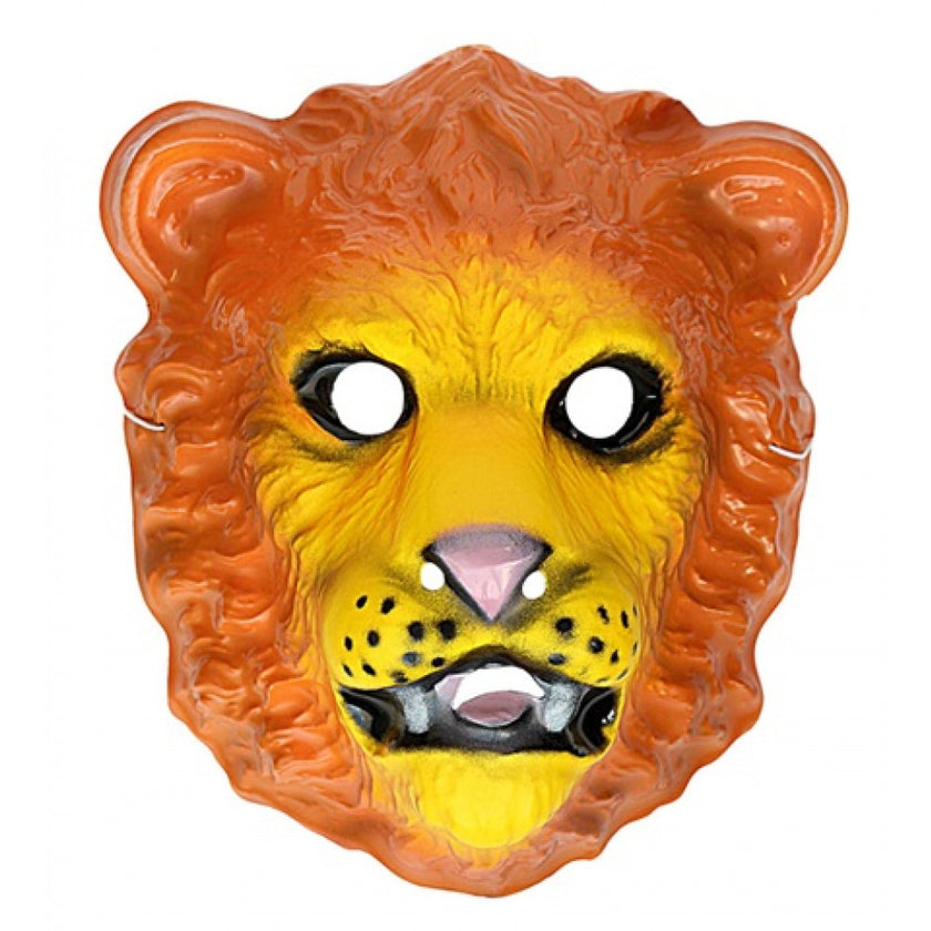 Masque en plastique lion enfant