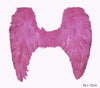 ailes d''ange plumes grande rose 76cm