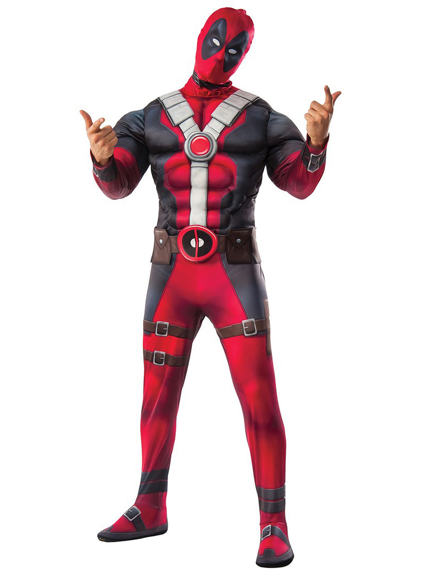 Déguisement Deadpool musclé adulte