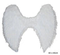 ailes d''ange plumes moyenne blanc new 60cm