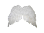 ailes d''ange plumes petite blanc 40cm