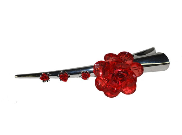 barrette pour cheveux espagnole avec roses
