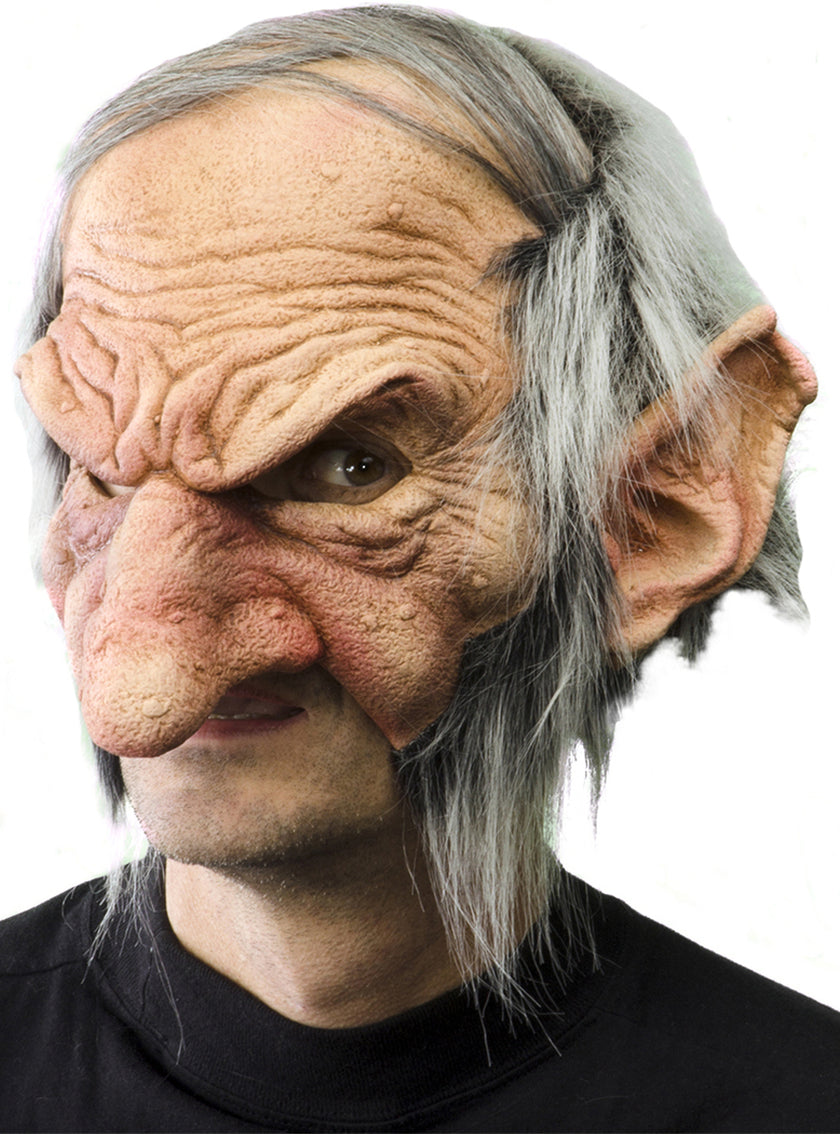 Masque lutin à verrues en latex