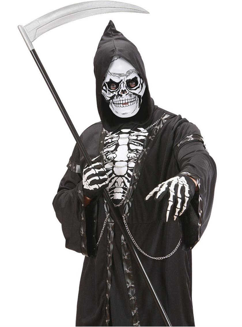 Masque tête de mort plastique homme